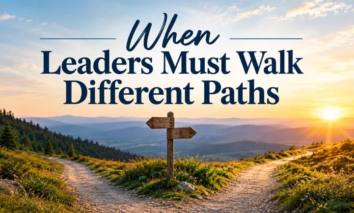 When Leaders Must Walk Different Paths