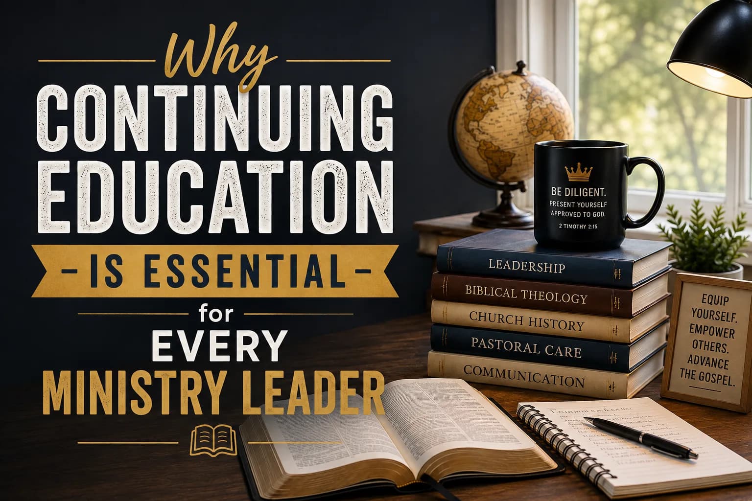 Why Continuing Education Is Essential for Every Ministry Leader