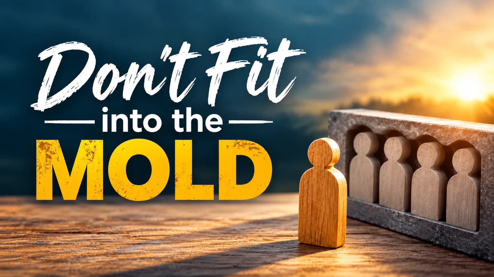 Don't Fit into the Mold